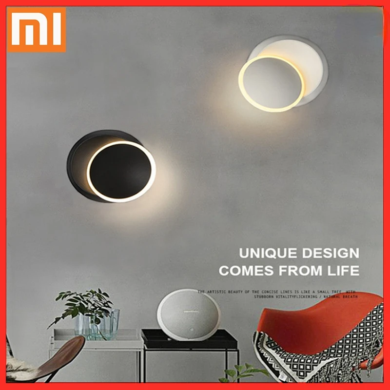 Светодиодная настенная лампа XIAOMI с поворотом на 360 градусов, регулируемые прикроватные светильники, белая, черная креативная настенная лам...
Светодиодная настенная лампа XIAOMI с поворотом на 360 градусов, регулируемые прикроватные светильники, белая, черная креативная настенная лам...