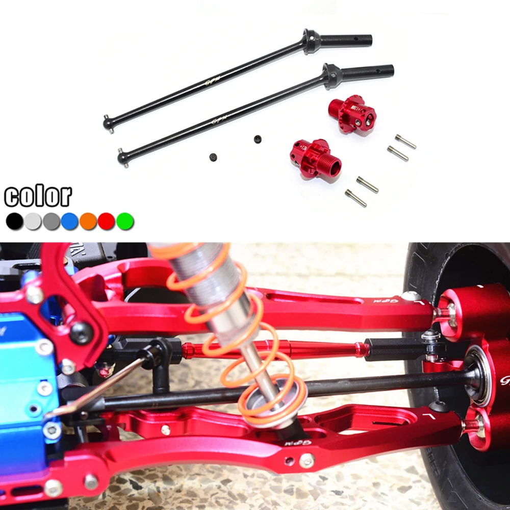 GPM ARRMA 1/8 KRATON NOTORIOUS OUTCAST 6S Metal steel Front CVD universal joint dog bone + 13mm adapter AR310458/AR310590
GPM ARRMA 1/8 KRATON NOTORIOUS OUTCAST 6S Metal steel Front CVD universal joint dog bone + 13mm adapter AR310458/AR310590