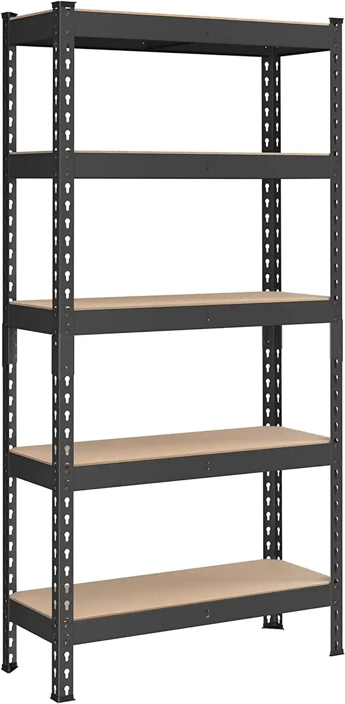Storage Shelves Metal Garage Storage Boltless Assembly Adjustable Shelving Unit .8 x 29.5 x 59.1 Inches Load 1929 lb for Shed Wa
Storage Shelves Metal Garage Storage Boltless Assembly Adjustable Shelving Unit .8 x 29.5 x 59.1 Inches Load 1929 lb for Shed Wa