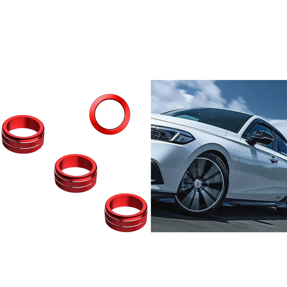 Button Cover A/C Knob Cover Rust-proof Sturdy Aluminum Alloy Brand New A/C Control Knobs Car Interior Decoration
Button Cover A/C Knob Cover Rust-proof Sturdy Aluminum Alloy Brand New A/C Control Knobs Car Interior Decoration