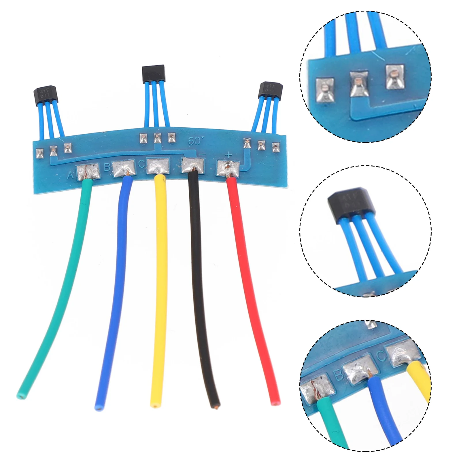 Electric Bicycle Replacement Part 60 Degrees Hall PCB For Motors With Wire Electric Bike Accessories For 41F Sine Wave Motor
Electric Bicycle Replacement Part 60 Degrees Hall PCB For Motors With Wire Electric Bike Accessories For 41F Sine Wave Motor