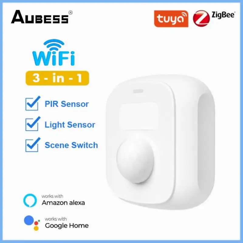 Датчик движения Tuya Zigbee, миниатюрный датчик движения человека с Wi-Fi и подсветкой
Датчик движения Tuya Zigbee, миниатюрный датчик движения человека с Wi-Fi и подсветкой