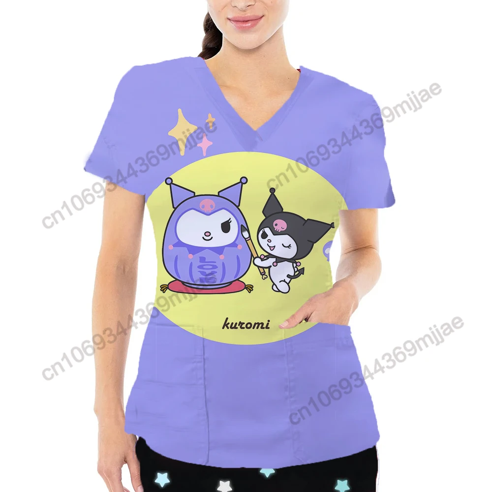 V-neck Cheap Tops for Women 2023 Nurse Uniform Tshirts Woman Y2k Pockets Yk2 High Elasticity Women's Short Sleeve T-shirt Sexy
V-neck Cheap Tops for Women 2023 Nurse Uniform Tshirts Woman Y2k Pockets Yk2 High Elasticity Women's Short Sleeve T-shirt Sexy