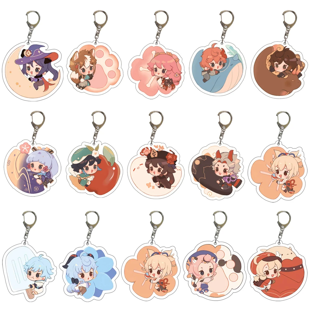 Anime Genshin Impact Keychain Cute Cosplay Kunikuzushi Morax Xiao Hu Tao Tartaglia Acrylic Keychain Cartoon Pendant Accessories
Anime Genshin Impact Keychain Cute Cosplay Kunikuzushi Morax Xiao Hu Tao Tartaglia Acrylic Keychain Cartoon Pendant Accessories