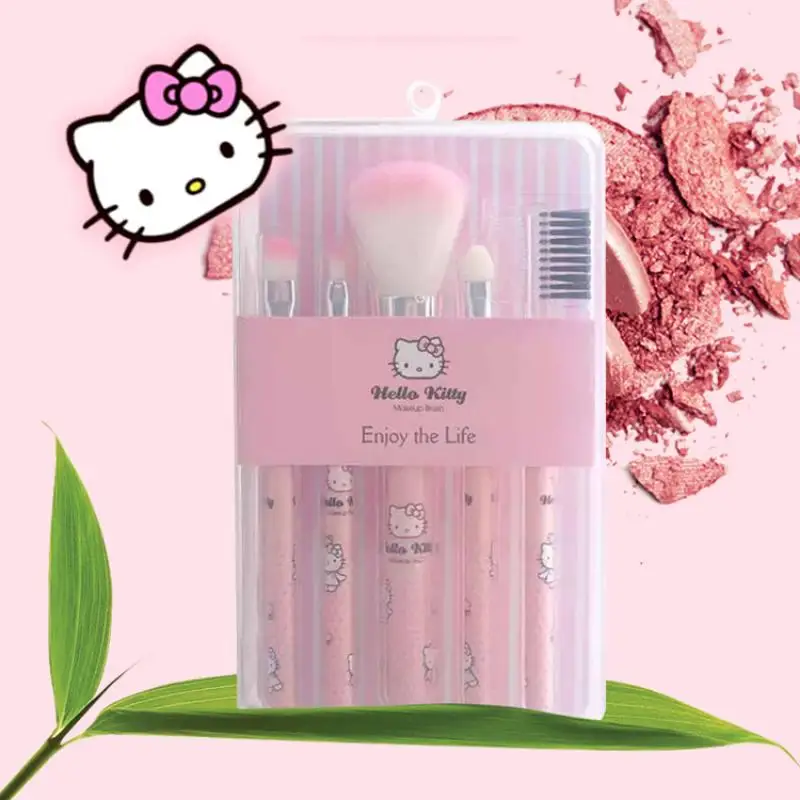 5Pcs Hellokittys Kawaii Sanrio Makeup Brush Cute Cartoon Anime Foundation Brush Lip Brush Set Portable Brush Birthday Gift Girl
5Pcs Hellokittys Kawaii Sanrio Makeup Brush Cute Cartoon Anime Foundation Brush Lip Brush Set Portable Brush Birthday Gift Girl