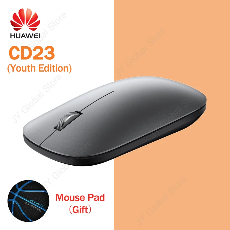 

Original HUAWEI CD23 Bluetooth Mouse Youth Edition Portable Wireless Game Mouse 2nd Generation 1200dpi 2.4GHz TOG Sensor Mouse