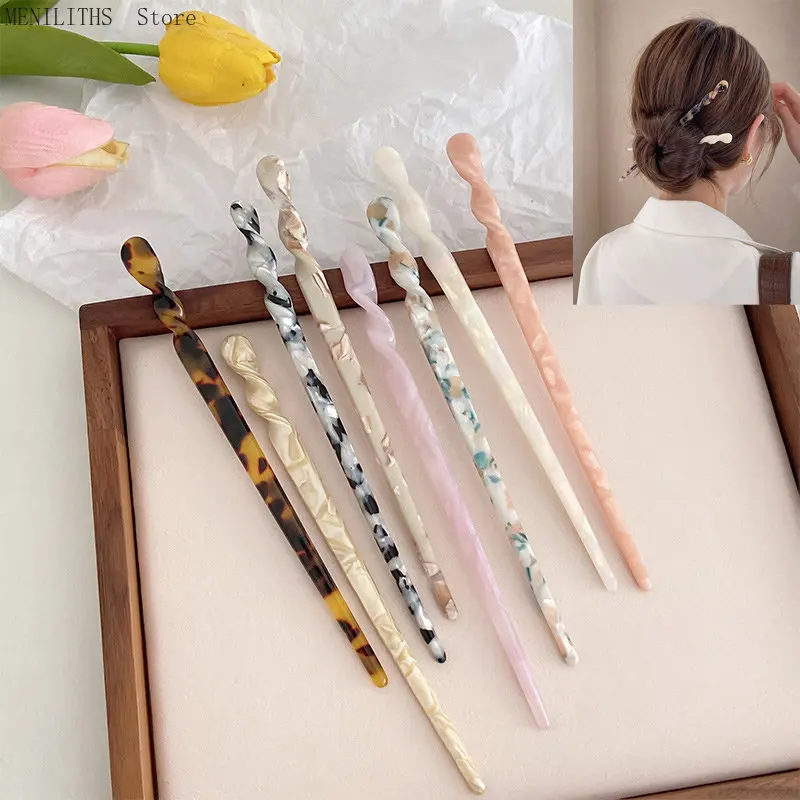 Chinese Hair Sticks Vintage Acetate Resin Chopstick Women Hairpins Hair Clip Pin Wedding Hair Jewelry Accessories Bun Maker
Chinese Hair Sticks Vintage Acetate Resin Chopstick Women Hairpins Hair Clip Pin Wedding Hair Jewelry Accessories Bun Maker