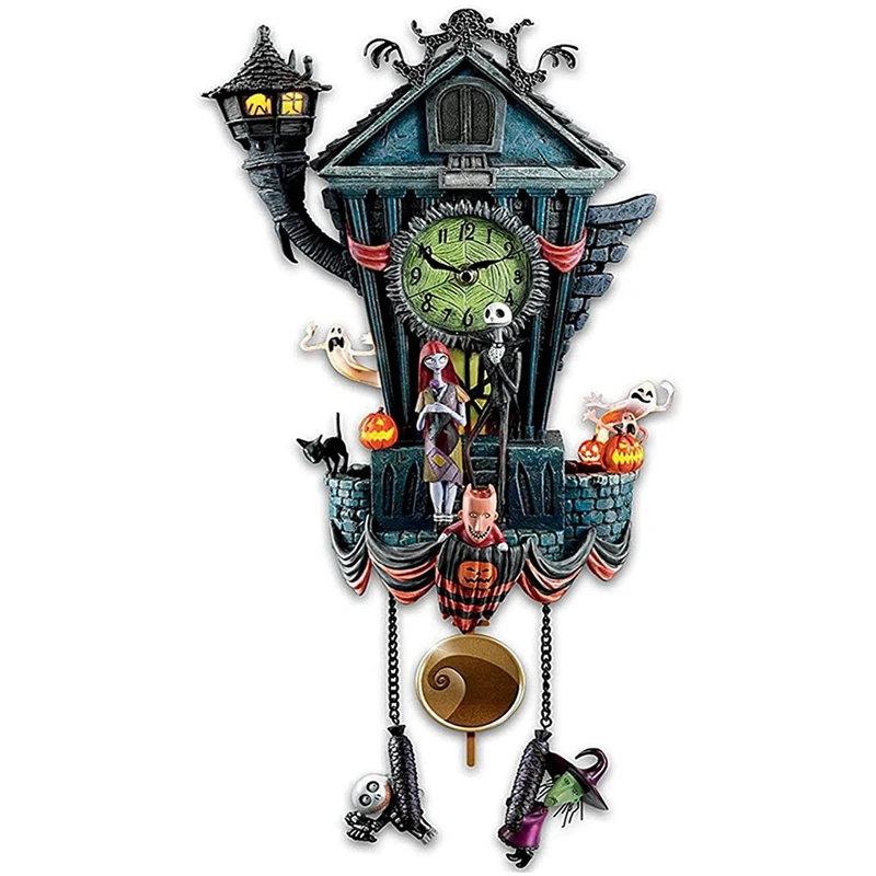 Cuckoo Wall Clock Halloween Wall Clock Christmas Wall Clock Halloween Ornaments Resin Crafts Statue
Cuckoo Wall Clock Halloween Wall Clock Christmas Wall Clock Halloween Ornaments Resin Crafts Statue