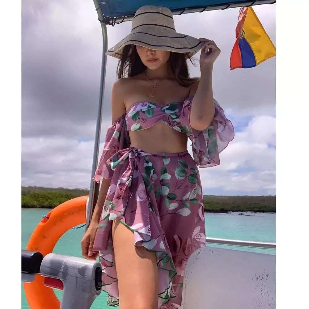 2022 New Ruffle Bikini Retro Women Vintage Floral Push Up Bikinis Set High Waist Padded Biquini Swimwear Swimsuit Bathing Suit
2022 New Ruffle Bikini Retro Women Vintage Floral Push Up Bikinis Set High Waist Padded Biquini Swimwear Swimsuit Bathing Suit