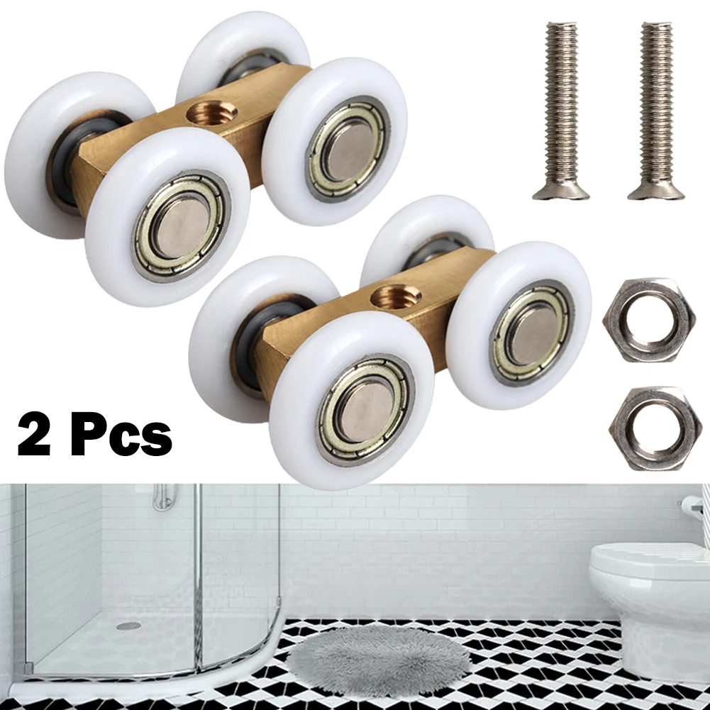 Door Hardware Roller Bathroom 4.4cmx2.2cm Adjustable Four-wheel Hanging Glass Pulley No Rust Sliding Door Roller
Door Hardware Roller Bathroom 4.4cmx2.2cm Adjustable Four-wheel Hanging Glass Pulley No Rust Sliding Door Roller
