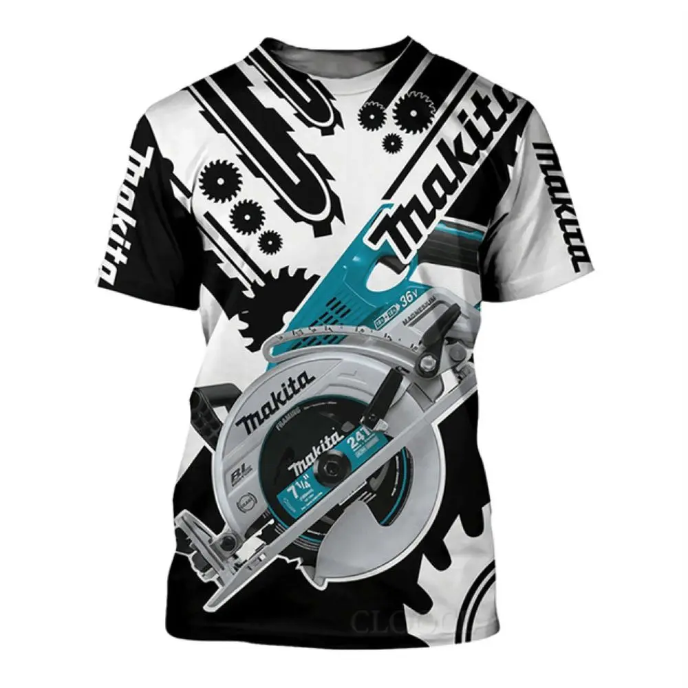 2022 Makita Men's T Shirt Short Sleeve Crew Neck Summer Casual Oversized T Shirt With 3D Printing Tool 6XL
2022 Makita Men's T Shirt Short Sleeve Crew Neck Summer Casual Oversized T Shirt With 3D Printing Tool 6XL