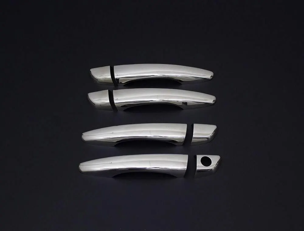 

Peugeot 308 Door Handle Covers (2014 2022) - 8 Pcs. -St. Steel - HB - 5D