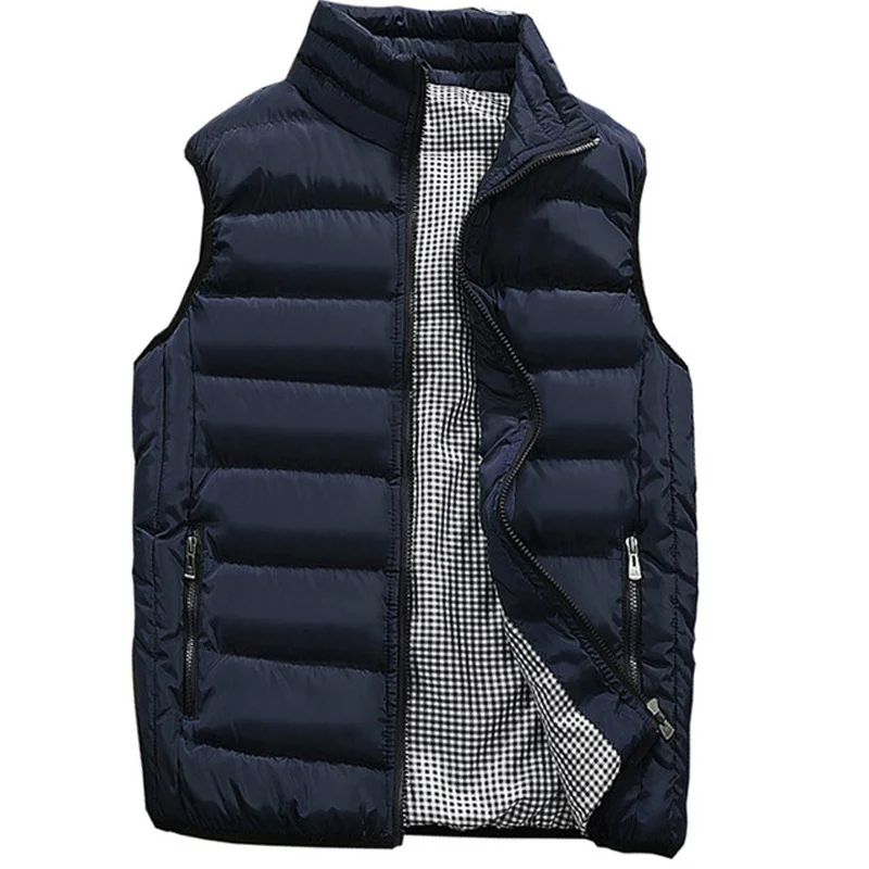 Brand Clotin Vest Jacket Mens New Autumn Warm Sleeveless Jacket Male Winter Casual Waistcoat Men Vest Plus Size Veste omme
Brand Clotin Vest Jacket Mens New Autumn Warm Sleeveless Jacket Male Winter Casual Waistcoat Men Vest Plus Size Veste omme