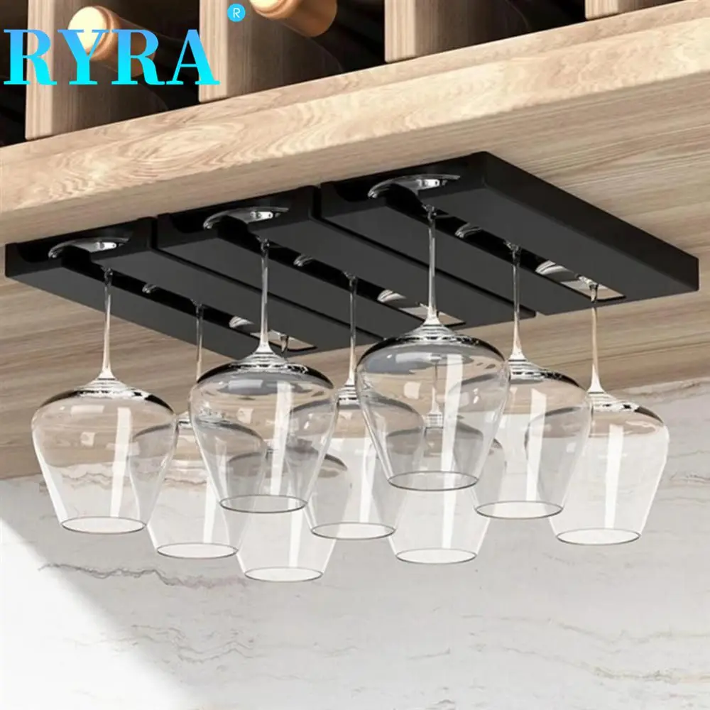 Wine Glasses Holders High Quality Stainless Steel Classification Hanging Wall Mount Punch-free Kitchen Bar Accessories 1/2pcs
Wine Glasses Holders High Quality Stainless Steel Classification Hanging Wall Mount Punch-free Kitchen Bar Accessories 1/2pcs
