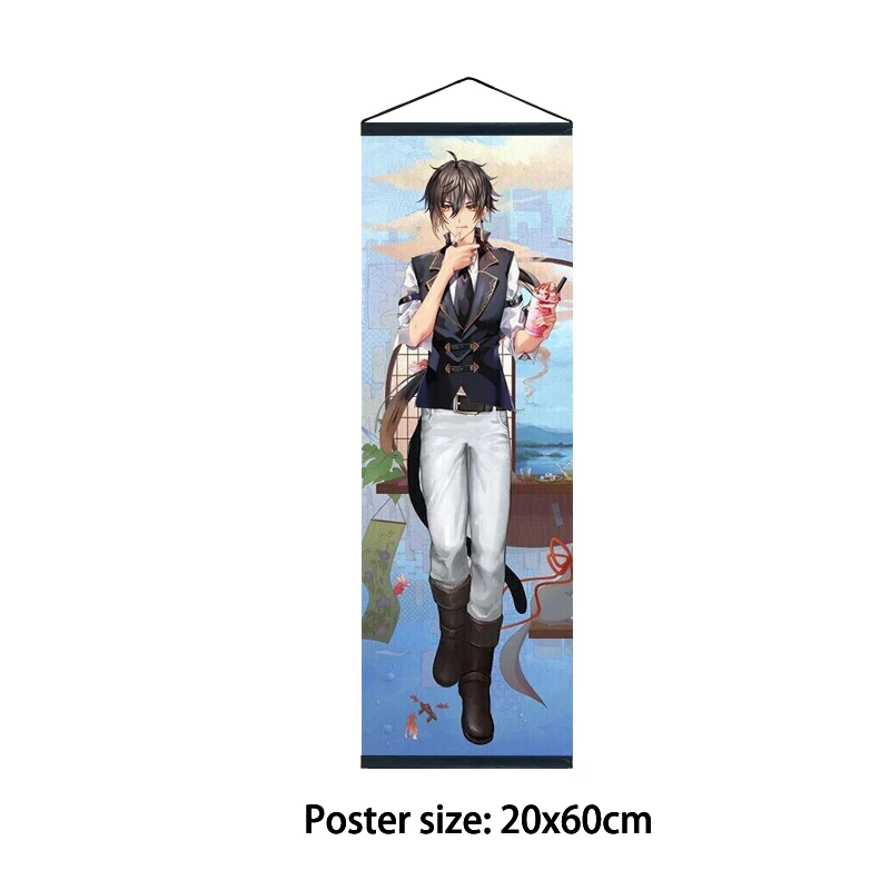 Аниме плакат Genshin Impact Zhong Li настенная прокрутка Длинное украшение для дома 60x20 см
Аниме плакат Genshin Impact Zhong Li настенная прокрутка Длинное украшение для дома 60x20 см