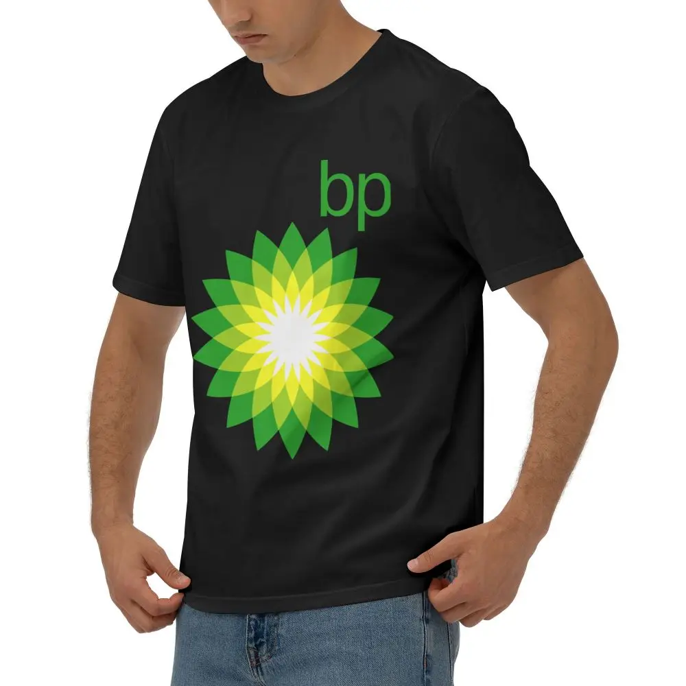 НОВАЯ модная футболка BP Amoco хлопковая мужская с принтом мужские топы забавная