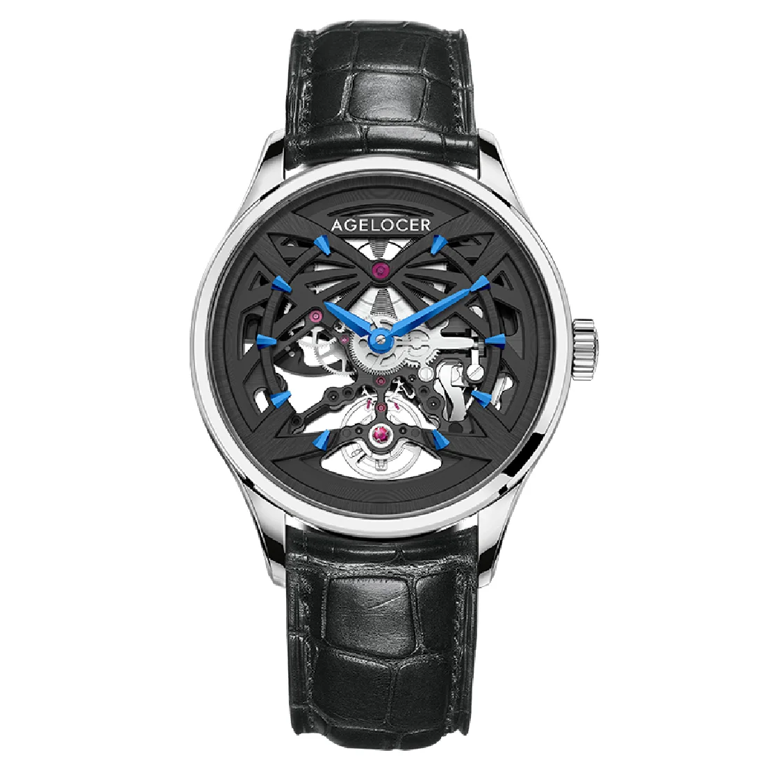 AGELOCER New Fashion Men Mechanical Watch Skeleton Design Top Brand Luxury Waterproof Male Automatic Clock Montre Homme
AGELOCER New Fashion Men Mechanical Watch Skeleton Design Top Brand Luxury Waterproof Male Automatic Clock Montre Homme