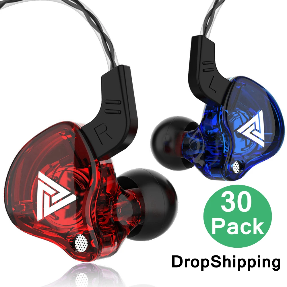 QKZ AK6 HiFi Earphone Dual Driver Wired Headphones With Microphone Bass Earbuds Music Monitor Games Noise Cancelling Headset
QKZ AK6 HiFi Earphone Dual Driver Wired Headphones With Microphone Bass Earbuds Music Monitor Games Noise Cancelling Headset