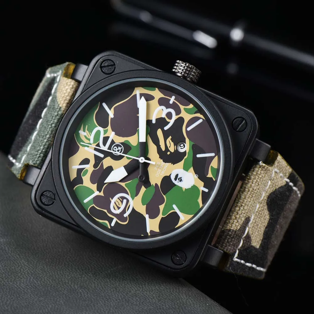 2023 Original BR Brand Watches For Mens Fashion Sports Square Automatic Mechanical WristWatch Business Multifunction Male Clocks
2023 Original BR Brand Watches For Mens Fashion Sports Square Automatic Mechanical WristWatch Business Multifunction Male Clocks