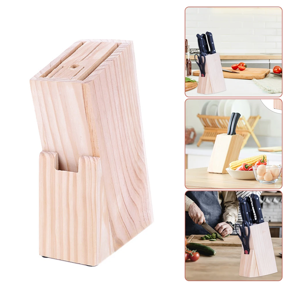 Wooden Kitchen Knife Organizer Holder Multifunctional Storage Rack Tool Knife Block Stand Scissor Slot Rack Kitchen Accessories
Wooden Kitchen Knife Organizer Holder Multifunctional Storage Rack Tool Knife Block Stand Scissor Slot Rack Kitchen Accessories