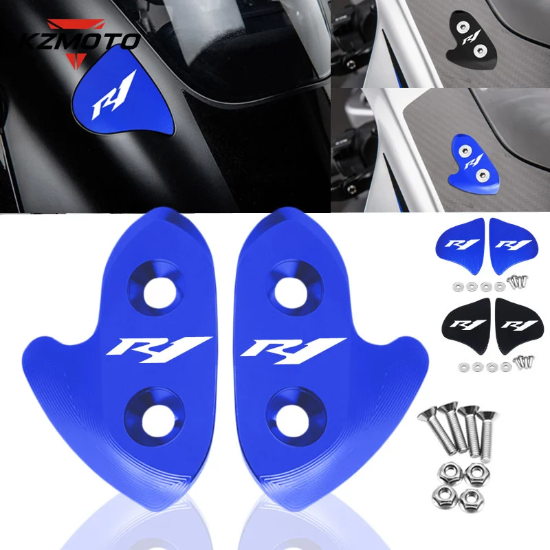 KZNOTO NEW Motorcycle Accessories Mirror Hole Cover Windscreen Driven Mirror Eliminators Cap For Yamaha R1 YZF-R1 YZFR1
KZNOTO NEW Motorcycle Accessories Mirror Hole Cover Windscreen Driven Mirror Eliminators Cap For Yamaha R1 YZF-R1 YZFR1
