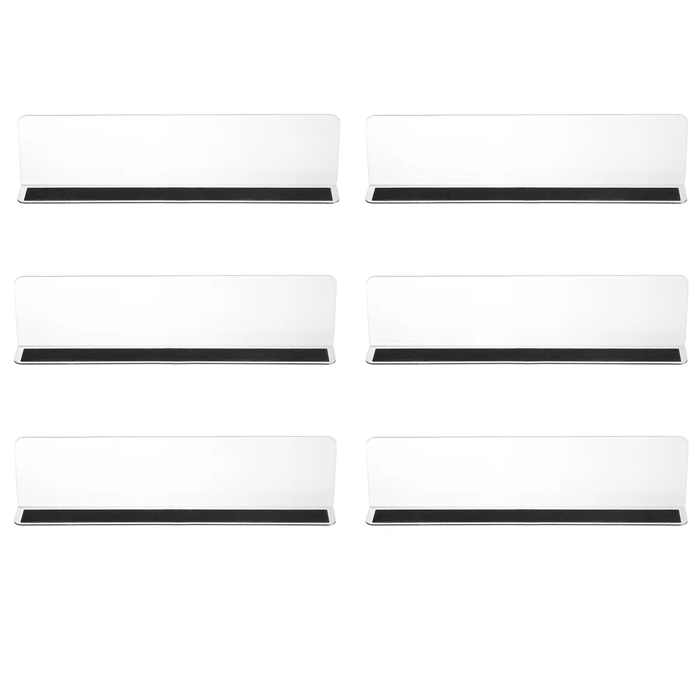 Dividers Shelf Closet Divider Classification Goods Shelves Supermarket Commodity Organization Store Clear L Acrylic Shaped Rack
Dividers Shelf Closet Divider Classification Goods Shelves Supermarket Commodity Organization Store Clear L Acrylic Shaped Rack