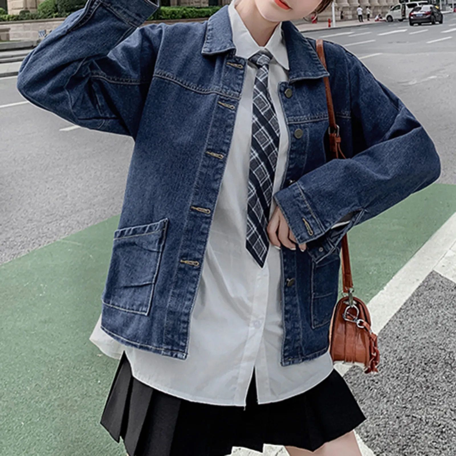 Cut Sleeve Shirts Women Women Fashion Jacket Blouse Denim Career Solid Office Coat Fashion Casual Long Sleeve White Stripe Shirt
Cut Sleeve Shirts Women Women Fashion Jacket Blouse Denim Career Solid Office Coat Fashion Casual Long Sleeve White Stripe Shirt