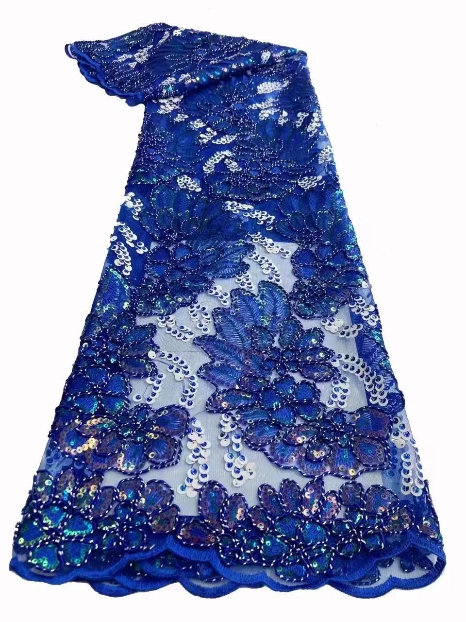 Latest African Sequins Lace Fabric 2022 High Quality Eembroidery French Nigerian Tulle Mesh Lace Fabrics For Wedding Dress Sew
Latest African Sequins Lace Fabric 2022 High Quality Eembroidery French Nigerian Tulle Mesh Lace Fabrics For Wedding Dress Sew