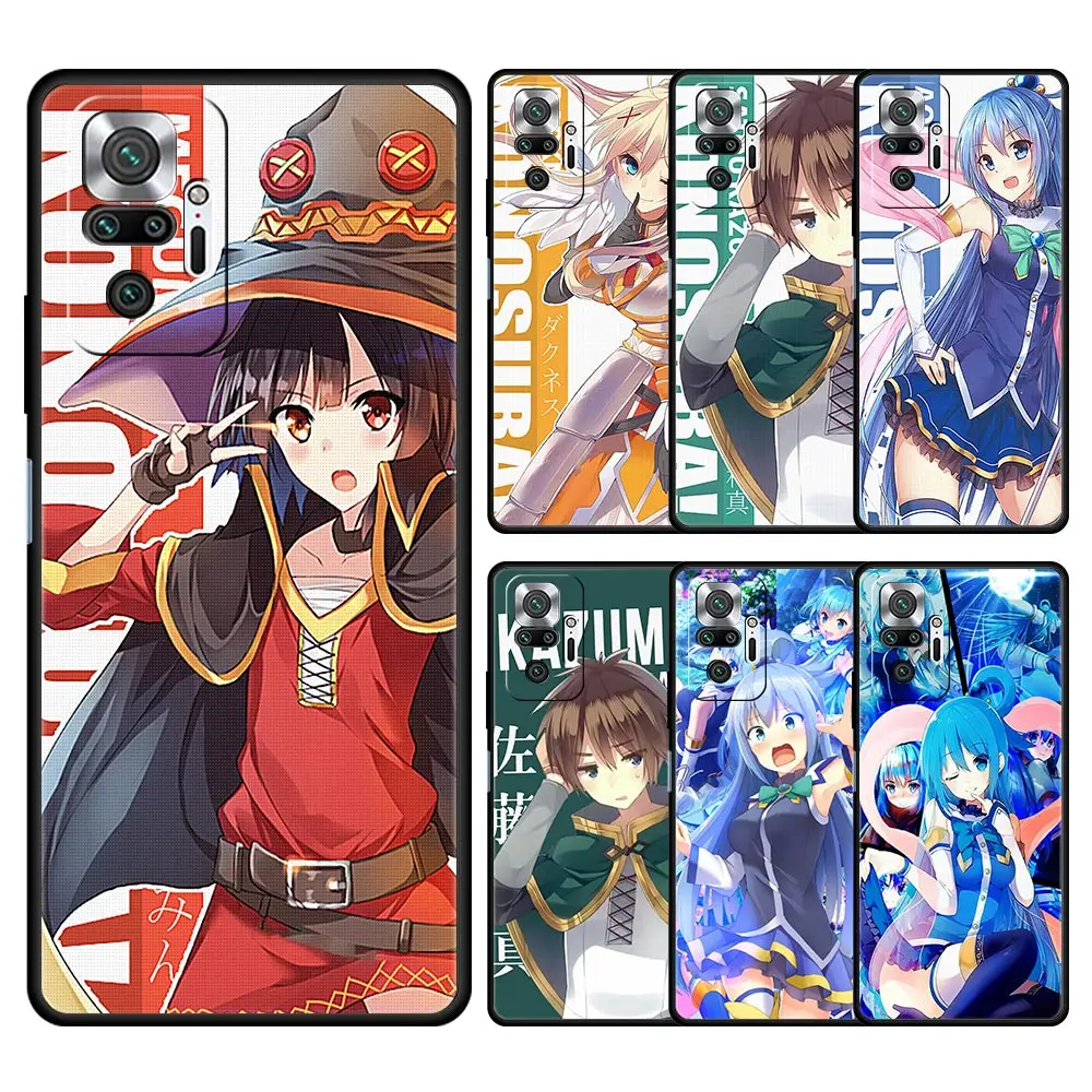 KonoSuba Megumin аниме чехол для телефона Xiaomi Redmi Note 11 10 9 8 Pro 11S 10S 9S 7 8T 9T 9A 8A 9C K40 Gaming 11T 5G мягкий чехол
KonoSuba Megumin аниме чехол для телефона Xiaomi Redmi Note 11 10 9 8 Pro 11S 10S 9S 7 8T 9T 9A 8A 9C K40 Gaming 11T 5G мягкий чехол