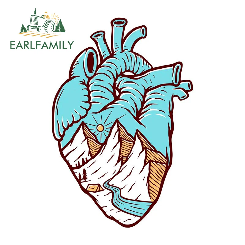 EARLFAMILY 13cm x 8.7cm for Heart and Mountain Car Stickers Waterproof Personality Decals Scratch-Proof Laptop Windows Decor
EARLFAMILY 13cm x 8.7cm for Heart and Mountain Car Stickers Waterproof Personality Decals Scratch-Proof Laptop Windows Decor
