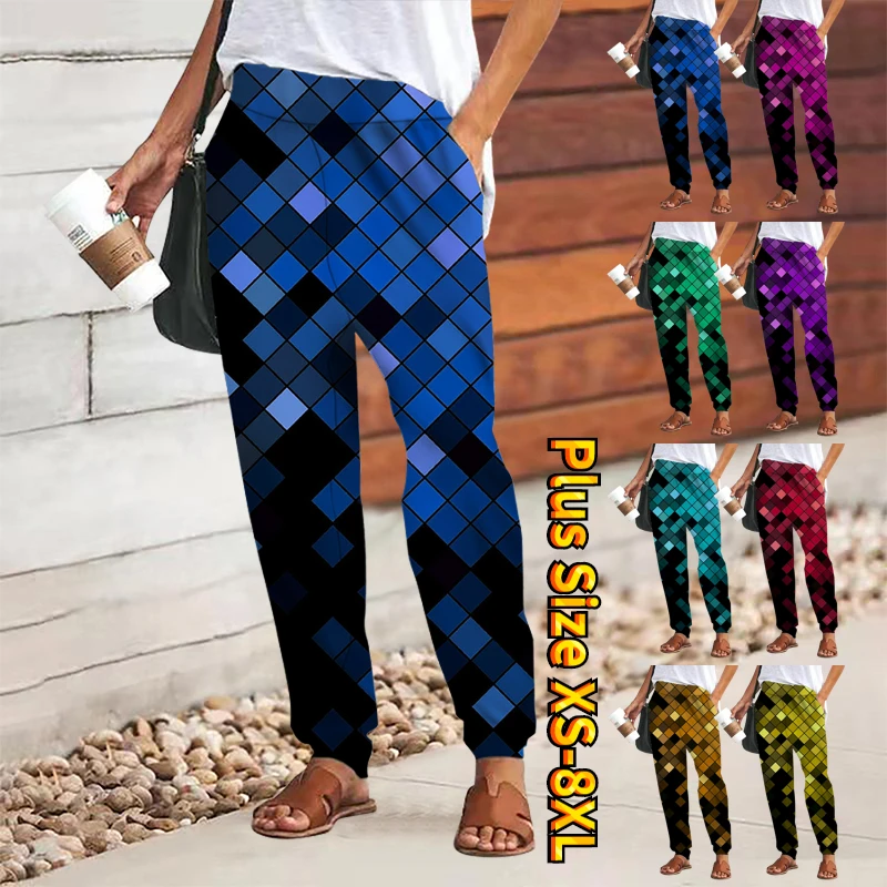 Женские спортивные брюки 2023, повседневные брюки с абстрактным принтом, повседневные/спортивные, для отдыха, спорта, выходных, удобные брюки до щиколотки с карманами 
Женские спортивные брюки 2023, повседневные брюки с абстрактным принтом, повседневные/спортивные, для отдыха, спорта, выходных, удобные брюки до щиколотки с карманами