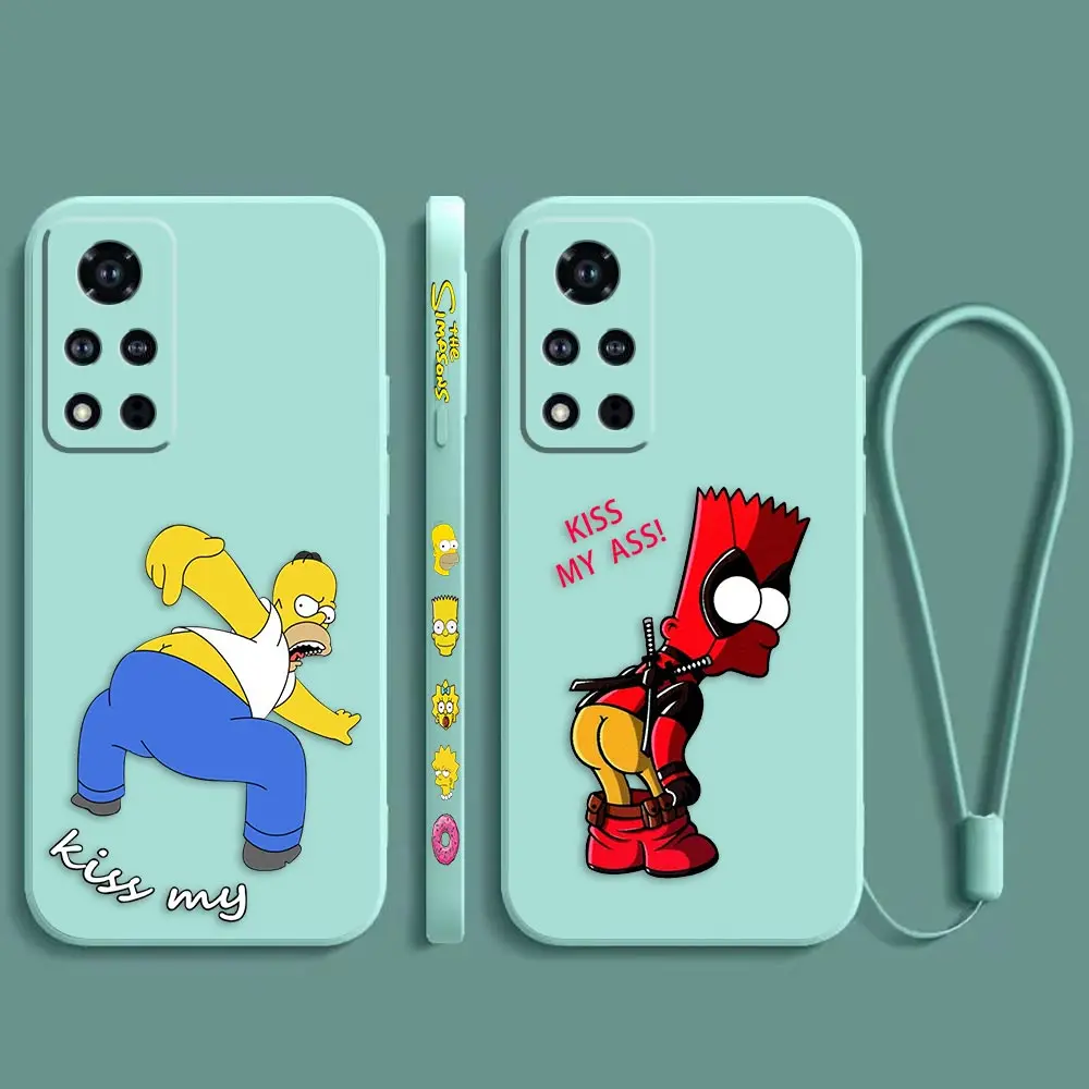 

Funny T-The S-Simpsons Cartoon Case For Honor V40 V30 V20 V10 Y9 Y8P Y7 Y7P Y7A Y6 Y6S Y6P Y5 Y5P 2018 2019 Play 4 4T Pro Funda