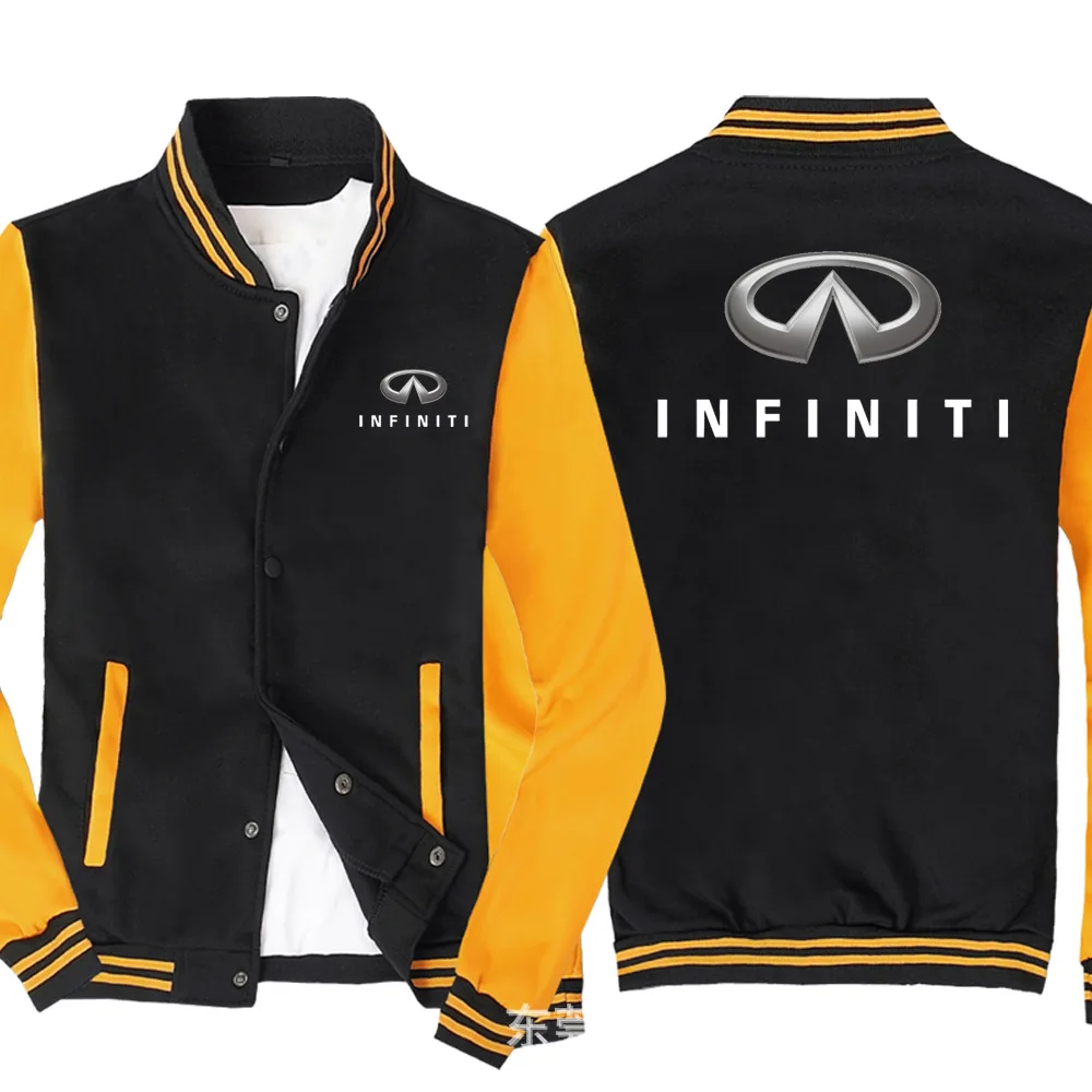 Новая модная мужская бейсбольная куртка для INFINITI, спортивная одежда, повседневный свитшот, унисекс, униформа в стиле хип-хоп Харадзюку, кард...
Новая модная мужская бейсбольная куртка для INFINITI, спортивная одежда, повседневный свитшот, унисекс, униформа в стиле хип-хоп Харадзюку, кард...