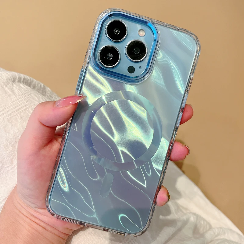 Luxury Magnetic Wireless Charge Clear Phone Case For iPhone 14 13 12 11 Pro Max Mini Plating Lens Circle Shockproof Soft Cover
Luxury Magnetic Wireless Charge Clear Phone Case For iPhone 14 13 12 11 Pro Max Mini Plating Lens Circle Shockproof Soft Cover