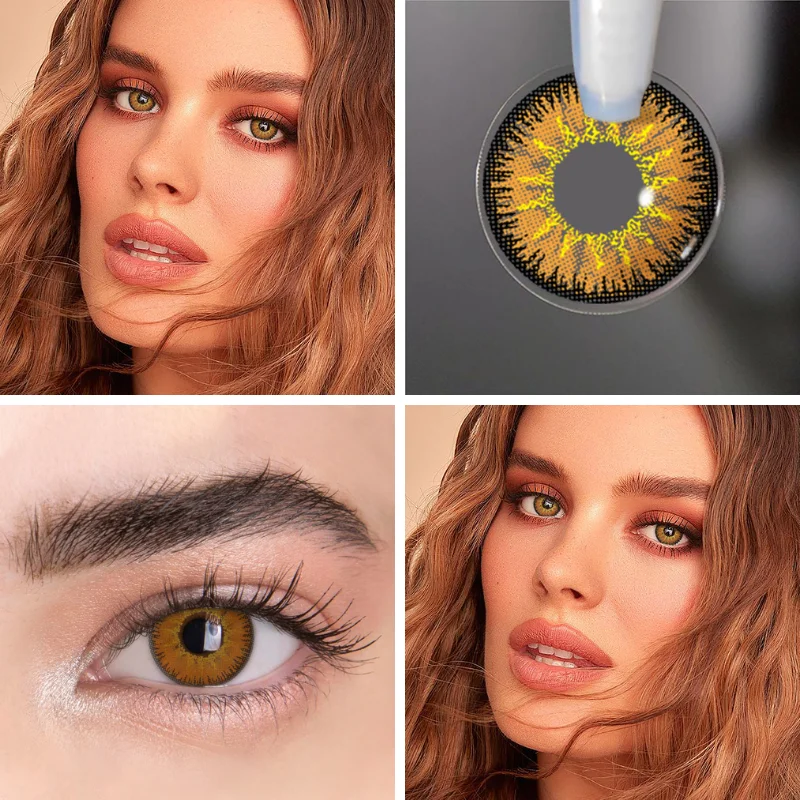 Bio-essence 1 Pair Color Contact Lenses for Eyes Yearly New York Beauty Makeup Accessories Brown Lens Blue Eye Fashion Lenses
Bio-essence 1 Pair Color Contact Lenses for Eyes Yearly New York Beauty Makeup Accessories Brown Lens Blue Eye Fashion Lenses