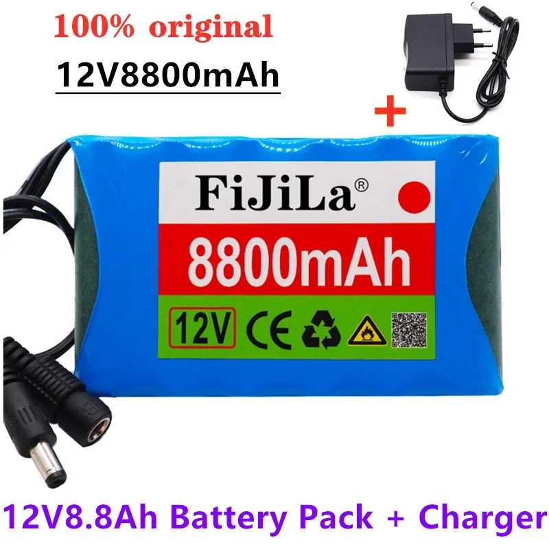 Draagbare Super 12V 8800Mah 6S1P Battery Pack Oplaadbare Lithium Ion Batterij Capaciteit Dc 12.6V 8.8Ah Cctv Cam Monitor
Draagbare Super 12V 8800Mah 6S1P Battery Pack Oplaadbare Lithium Ion Batterij Capaciteit Dc 12.6V 8.8Ah Cctv Cam Monitor
