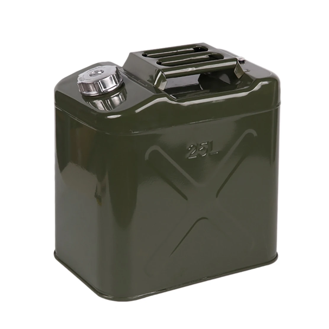 25L Metal Fuel Can for Petrol with Flexible Spout Built-in Oil Guide for Car Travel RV (Empty
25L Metal Fuel Can for Petrol with Flexible Spout Built-in Oil Guide for Car Travel RV (Empty