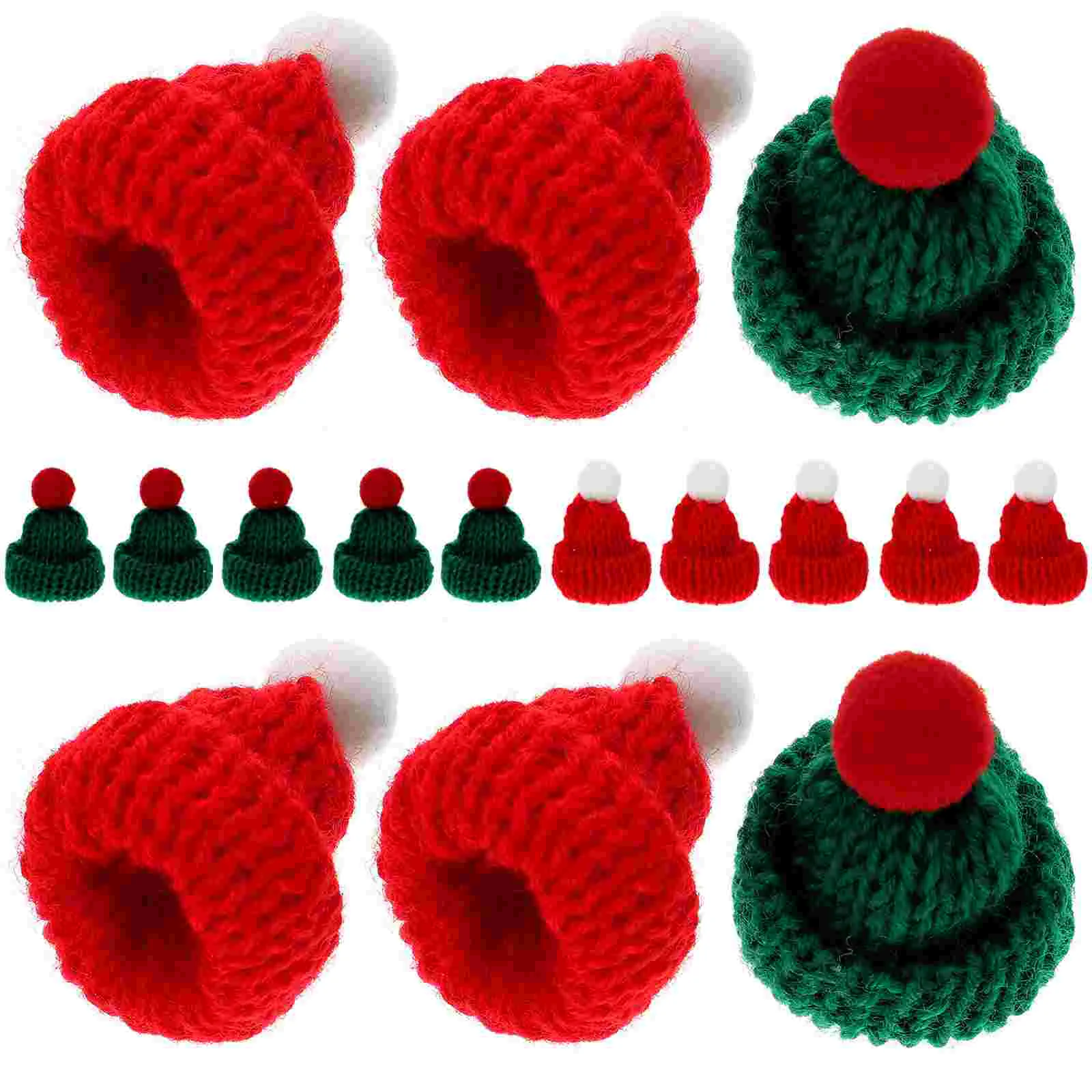 24 Pcs Mini Beanie Christmas Hats Ornaments Miniature Cap Decorations Party Supplies Tiny
24 Pcs Mini Beanie Christmas Hats Ornaments Miniature Cap Decorations Party Supplies Tiny
