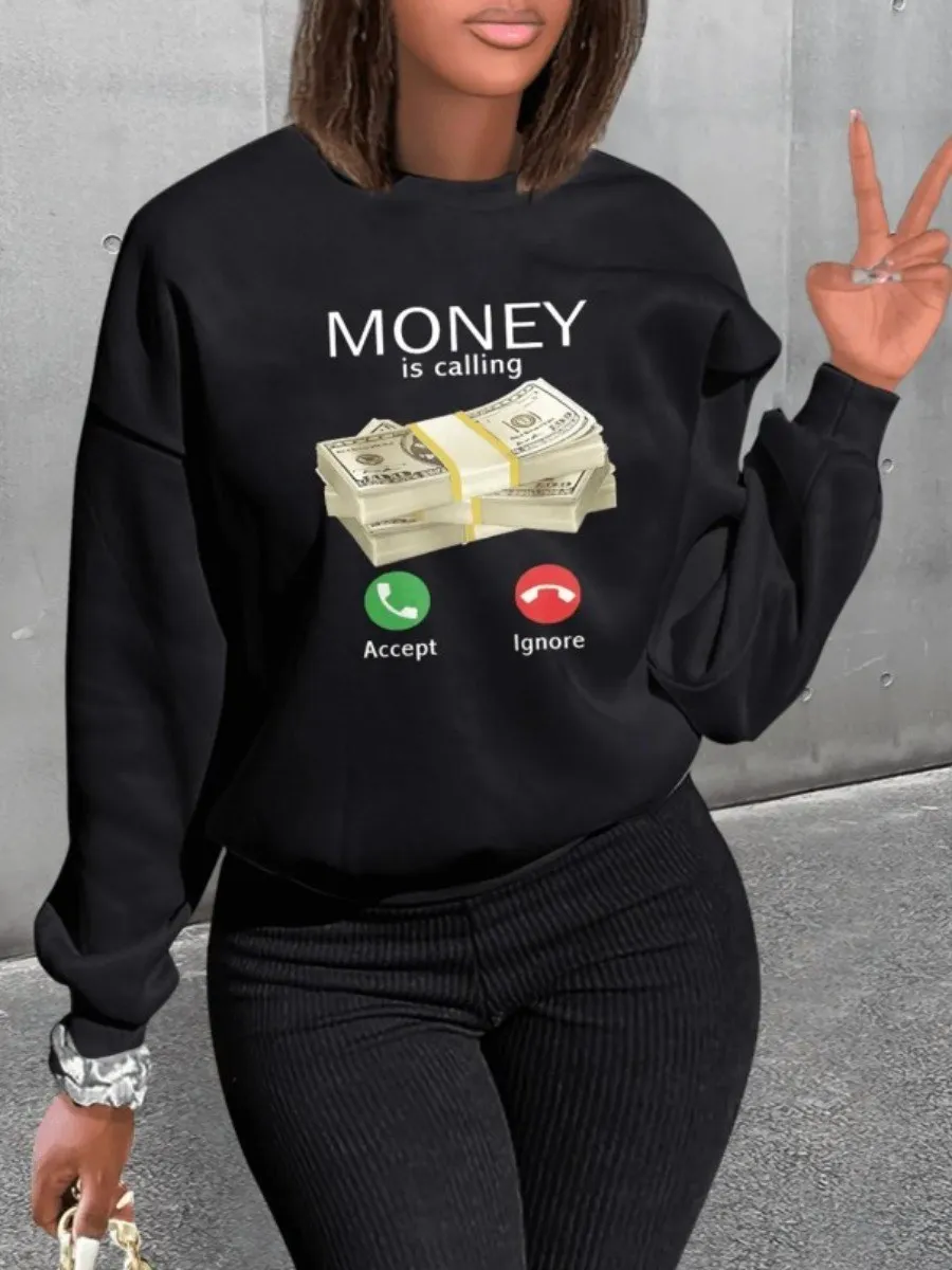 LW Womens Clothing Vintage Street Sweatshirt Hoodie Casual Essential Letter Printing Stretchy Kangaroo Pocket Female Hoodies
LW Womens Clothing Vintage Street Sweatshirt Hoodie Casual Essential Letter Printing Stretchy Kangaroo Pocket Female Hoodies