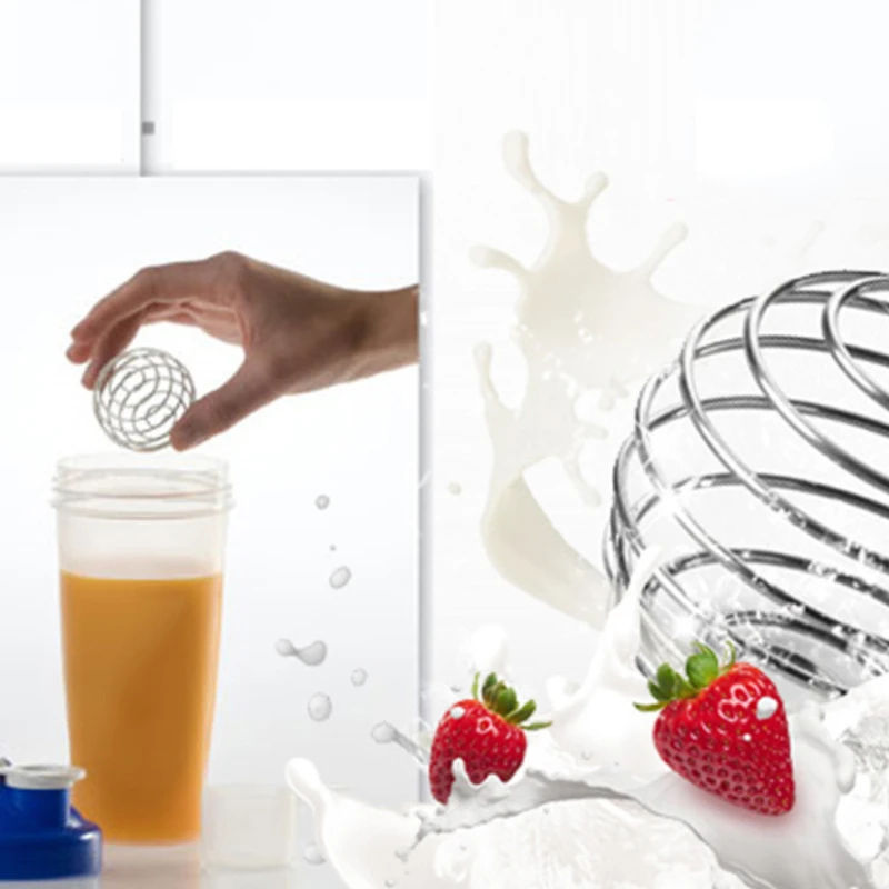 Stainless Steel Mixed Whisk Ball for Shaker Bottle and Protein Bottle and Fitness Bottle Creative Mixing Bar Drink Gadgets
Stainless Steel Mixed Whisk Ball for Shaker Bottle and Protein Bottle and Fitness Bottle Creative Mixing Bar Drink Gadgets