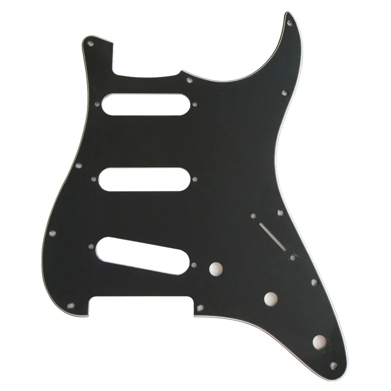 Pleroo Custom Guitar pickgaurd - For 72' 11 Screw Hole Standard St SSS Guitar pickguard Scratch Plate , 3 Ply Matt Black
Pleroo Custom Guitar pickgaurd - For 72' 11 Screw Hole Standard St SSS Guitar pickguard Scratch Plate , 3 Ply Matt Black