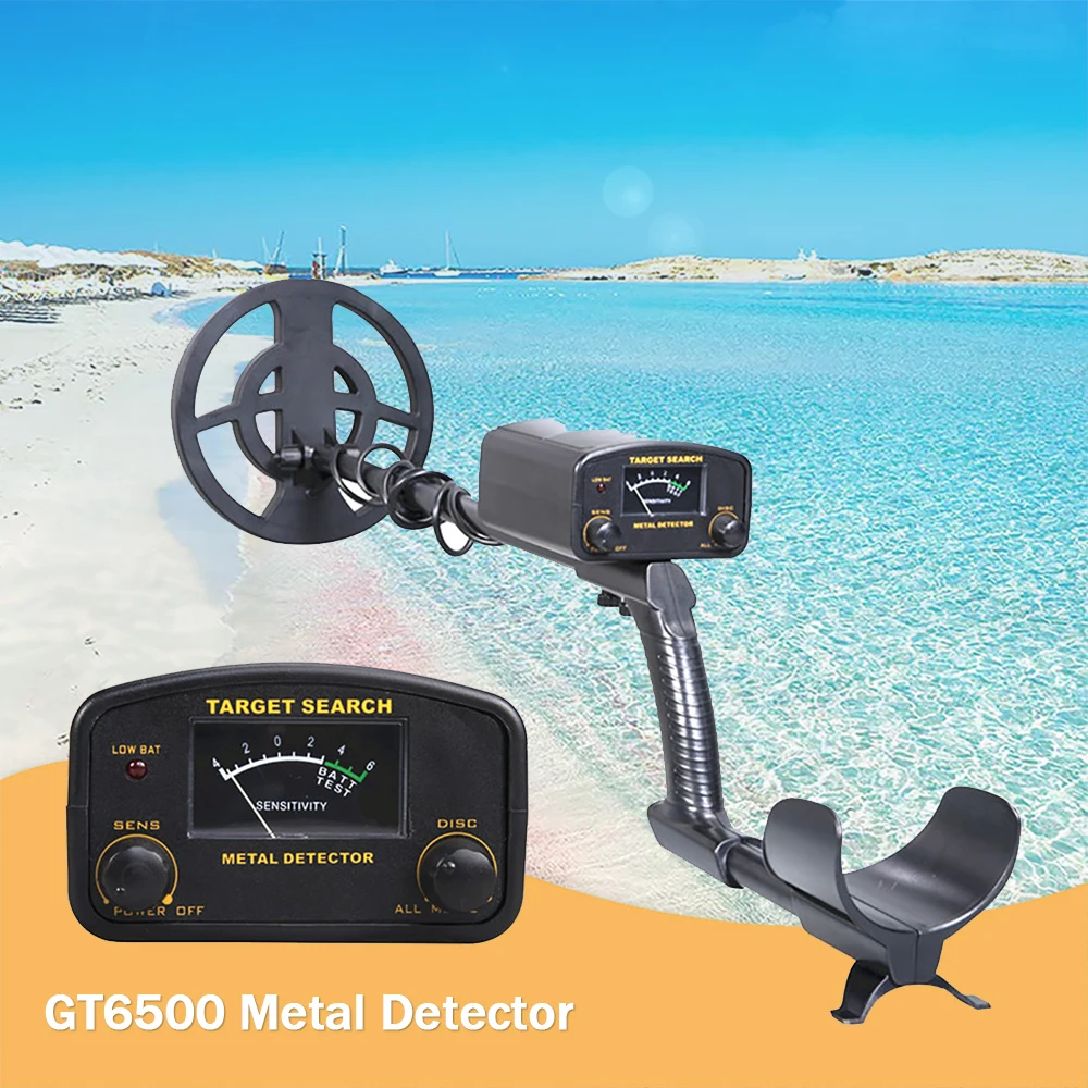 GT6500 High Accuracy Adjustable Stem 8Inch Waterproof Coil All Metal & Disc Modes for Coins Relics Jewelry Treasures
GT6500 High Accuracy Adjustable Stem 8Inch Waterproof Coil All Metal & Disc Modes for Coins Relics Jewelry Treasures
