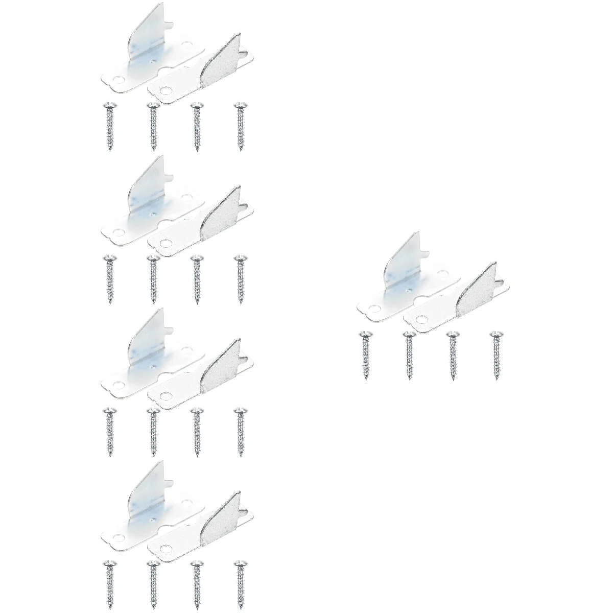 10 Sets Sturdy Metal Curtain Rods Brackets With Screws Durable Curtain Holders For Wall With Screw
10 Sets Sturdy Metal Curtain Rods Brackets With Screws Durable Curtain Holders For Wall With Screw