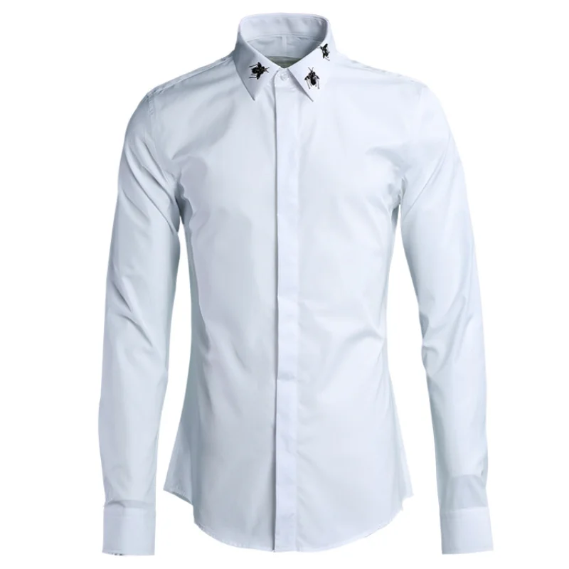 new arrival Sting Handmade Beaded Small Bee Fashion Men High grade Casual Shirts long sleeve cotton plus size M L XL 2XL 3XL 4XL
new arrival Sting Handmade Beaded Small Bee Fashion Men High grade Casual Shirts long sleeve cotton plus size M L XL 2XL 3XL 4XL