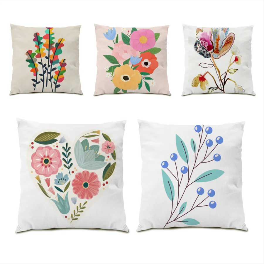 Polyester Linen Decorative Cushion Cover Beautiful Flower 45x45 Soft Cushions Covers Fashion Velvet Fabric Decoration Home E0755
Polyester Linen Decorative Cushion Cover Beautiful Flower 45x45 Soft Cushions Covers Fashion Velvet Fabric Decoration Home E0755
