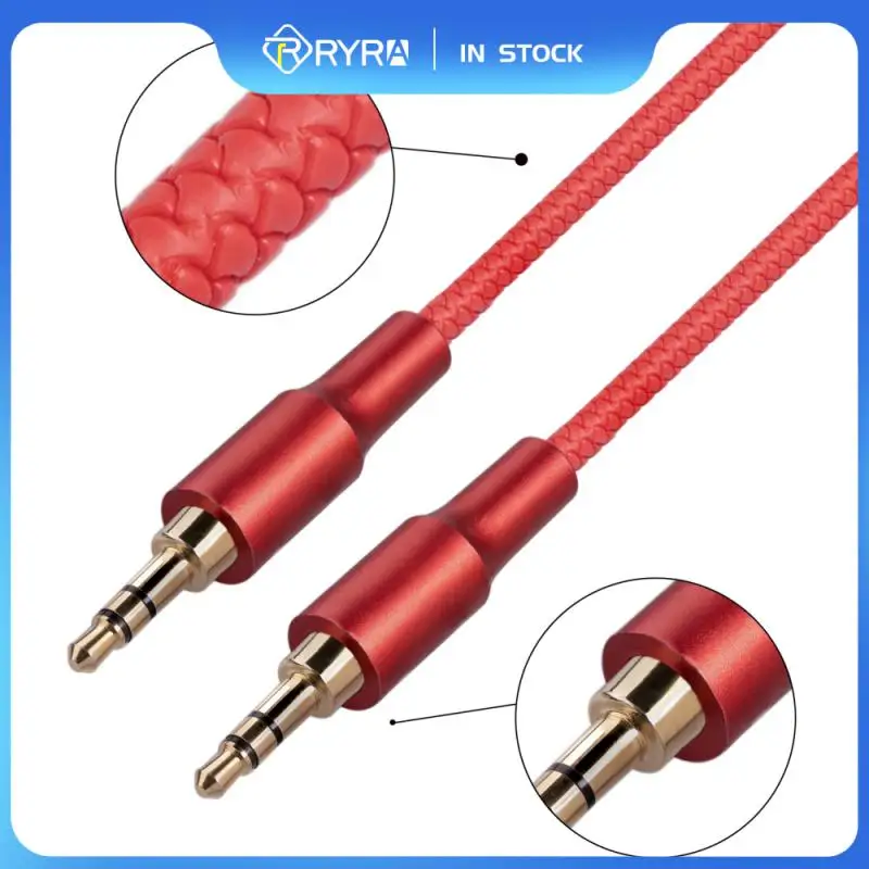 RYRA 1m Aux Cable Speaker Wire 3.5mm Male To Male Audio Cable Stereo Gold Plated Speaker For Car Headphone Adapter Audio Cable
RYRA 1m Aux Cable Speaker Wire 3.5mm Male To Male Audio Cable Stereo Gold Plated Speaker For Car Headphone Adapter Audio Cable