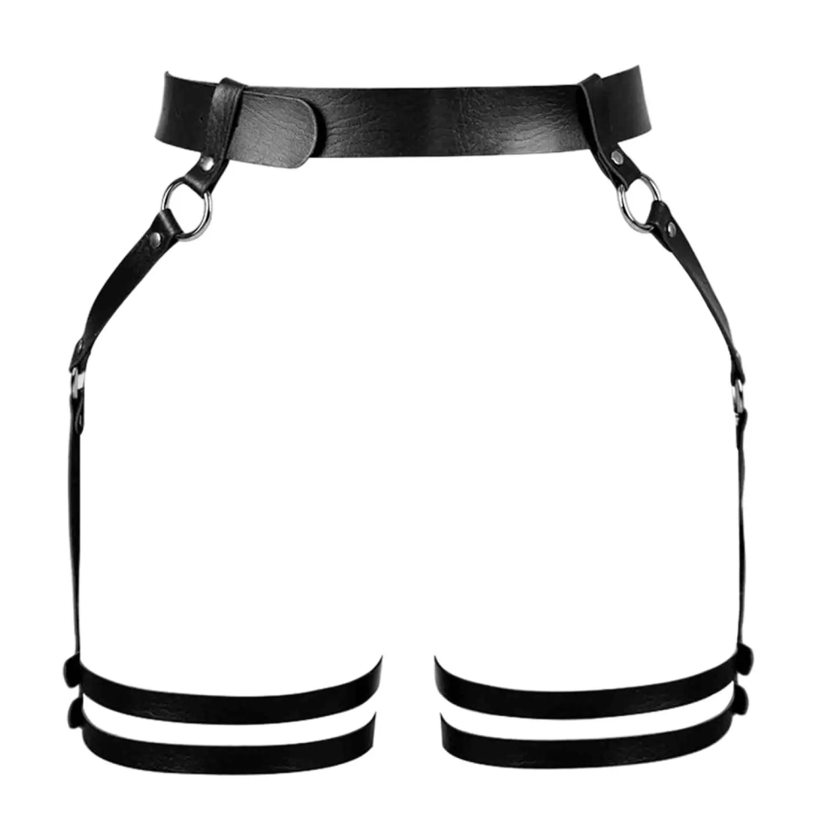 Punk Leather Waist Chain Belt Accessory Leg Garter Chains for Nightclub Cosplay Girls
Punk Leather Waist Chain Belt Accessory Leg Garter Chains for Nightclub Cosplay Girls