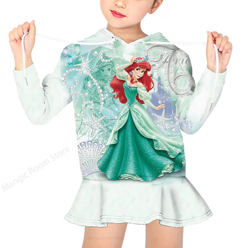 Children's Winter Sweater Disney Princess Print Crew Neck Hooded Sweater Toddler Girls Cute Casual Loose Top
Children's Winter Sweater Disney Princess Print Crew Neck Hooded Sweater Toddler Girls Cute Casual Loose Top