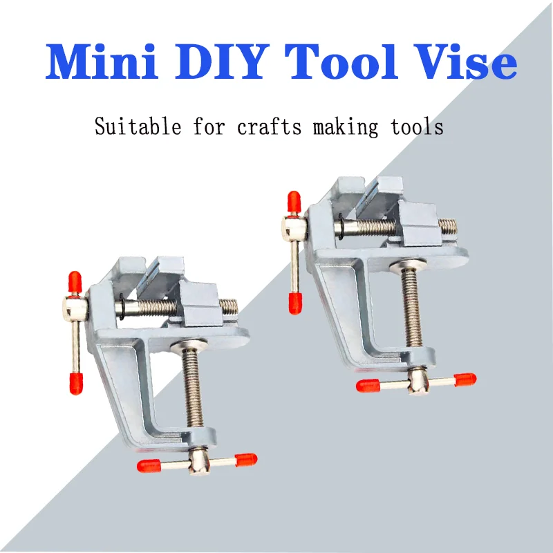 High Strength Bench Vise Clamp Tool Aluminum Metal Wood Working Tools And Accessories Portable Fixing Bracket Clamp DIY Tools
High Strength Bench Vise Clamp Tool Aluminum Metal Wood Working Tools And Accessories Portable Fixing Bracket Clamp DIY Tools
