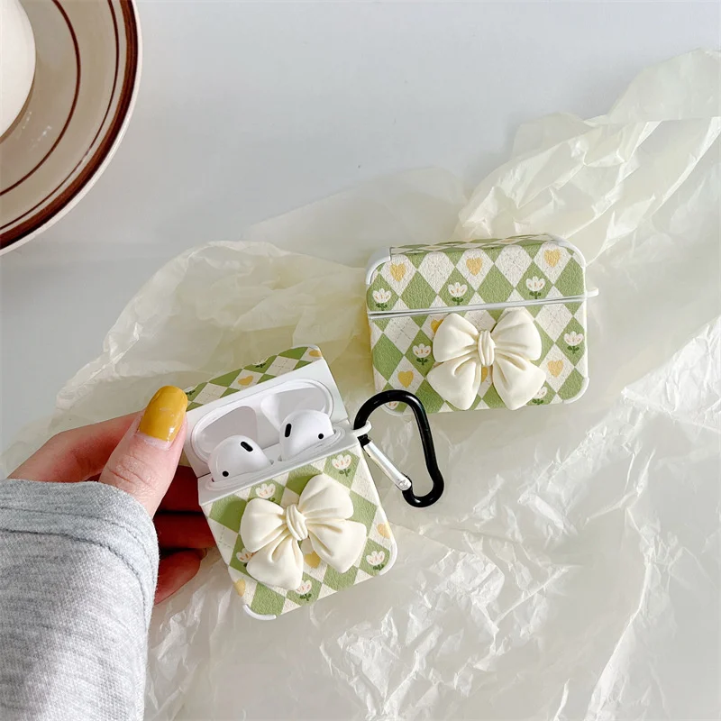 Skin Texture Diamond Flowers Three-dimensional Bow Japanese Korean Style Sweet Anti-drop For AirPods 1 2 3 Pro Earphone Case
Skin Texture Diamond Flowers Three-dimensional Bow Japanese Korean Style Sweet Anti-drop For AirPods 1 2 3 Pro Earphone Case